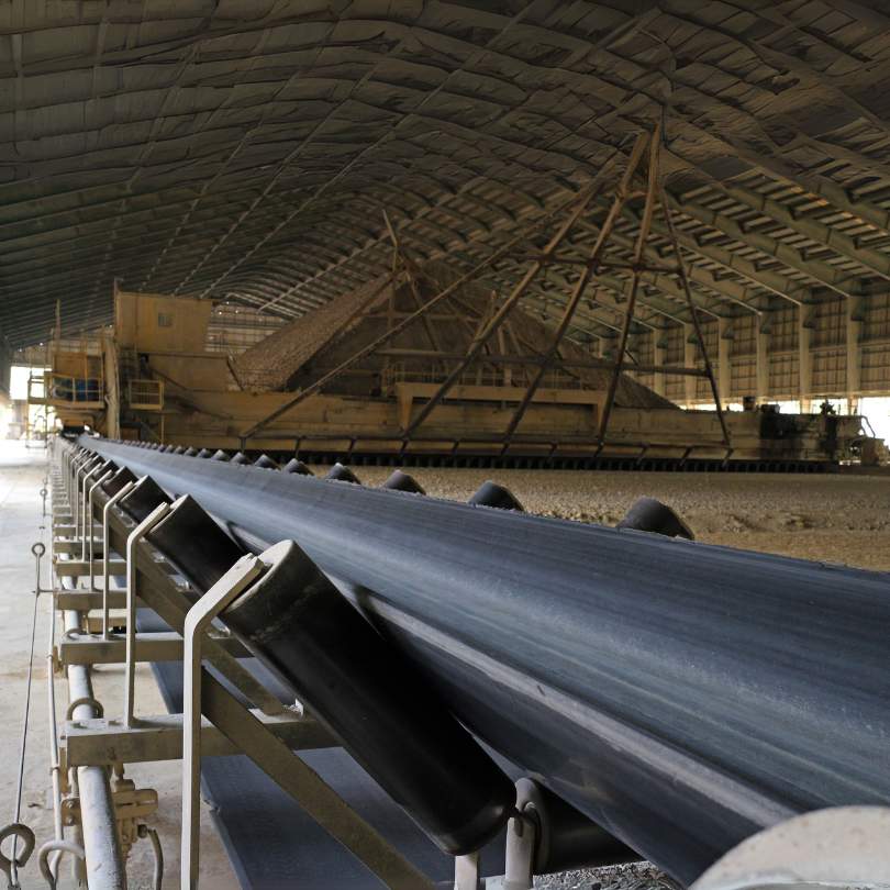 correia transportadora de borracha